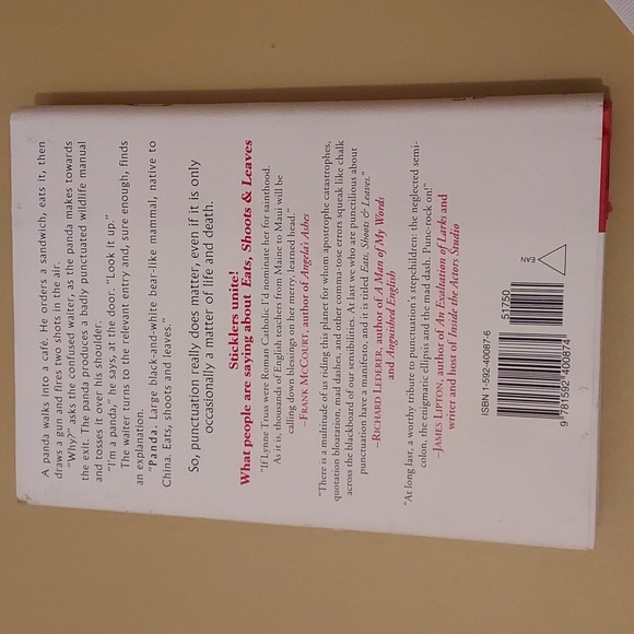 "Eats, Shoots & Leaves by Lynne Truss - Picture 2 of 2